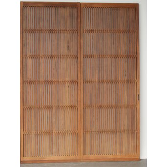 細身 平格子戸 3枚1組　L1084 