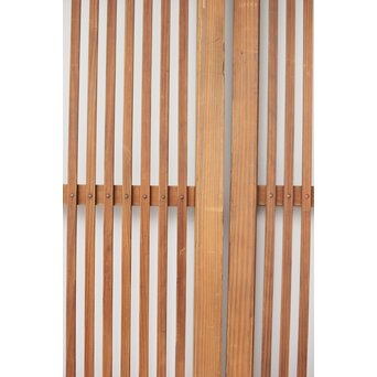 2分割 クリアガラス格子戸 2枚1組　L1085 