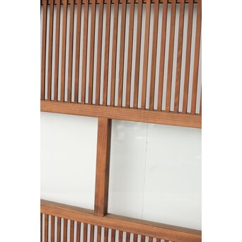 2分割 クリアガラス格子戸 2枚1組　L1085 