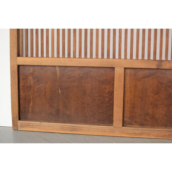 2分割 クリアガラス格子戸 2枚1組　L1085 