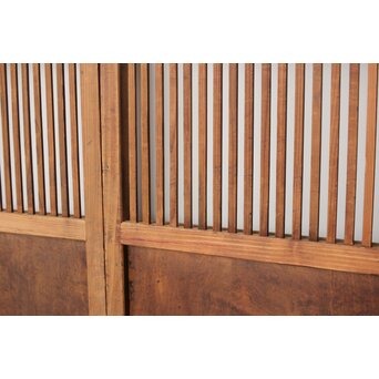 2分割 クリアガラス格子戸 2枚1組　L1085 