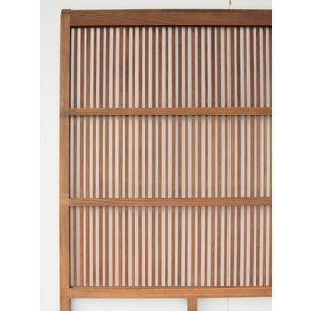 2分割 クリアガラス格子戸 2枚1組　L1085 