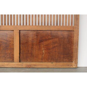 2分割 クリアガラス格子戸 2枚1組　L1085 