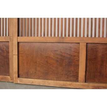 2分割 クリアガラス格子戸 2枚1組　L1085 