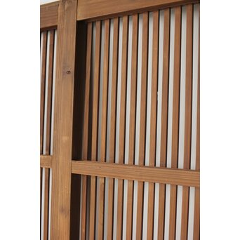 2分割 クリアガラス格子戸 2枚1組　L1085 