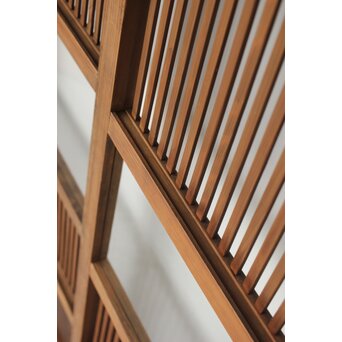 2分割 クリアガラス格子戸 2枚1組　L1085 