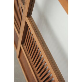 2分割 クリアガラス格子戸 2枚1組　L1085 