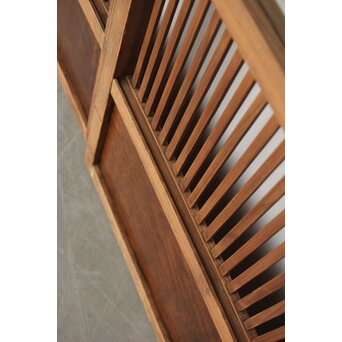 2分割 クリアガラス格子戸 2枚1組　L1085 