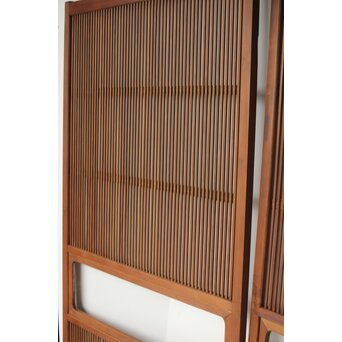 クリアガラス格子戸 4枚1組　L1086YD 