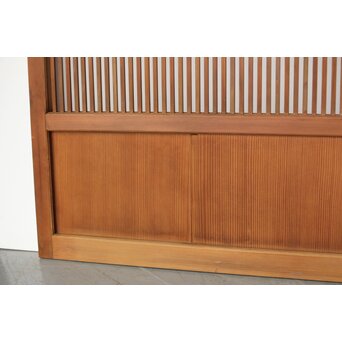 クリアガラス格子戸 4枚1組　L1086YD 