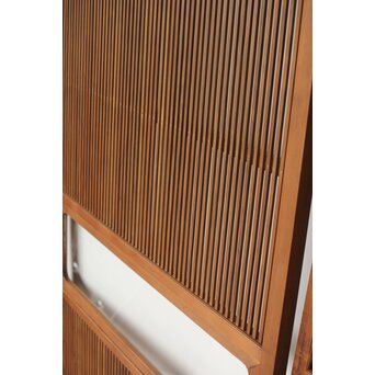 クリアガラス格子戸 4枚1組　L1086YD 