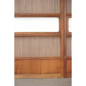 クリアガラス格子戸 4枚1組　L1086YD 