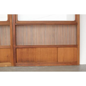 クリアガラス格子戸 4枚1組　L1086YD 