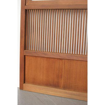 クリアガラス格子戸 4枚1組　L1086YD 