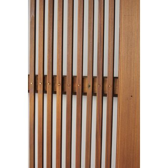 クリアガラス格子戸 4枚1組　L1086YD 