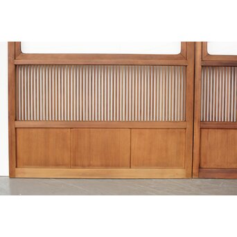 クリアガラス格子戸 4枚1組　L1086YD 