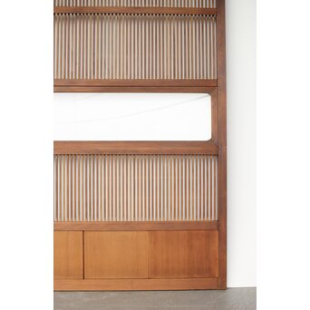 クリアガラス格子戸 4枚1組　L1086YD 