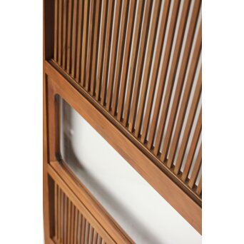 クリアガラス格子戸 4枚1組　L1086YD 