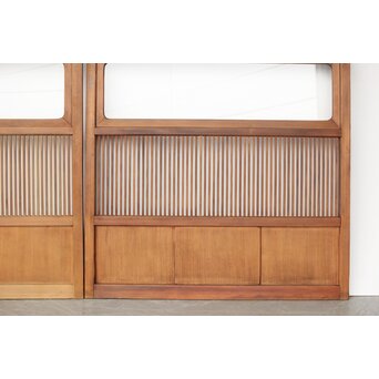 クリアガラス格子戸 4枚1組　L1086YD 