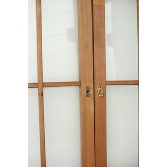蔦模様 ガラス戸 3枚1組　GD0169YD 