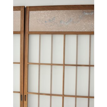 蔦模様 ガラス戸 3枚1組　GD0169YD 