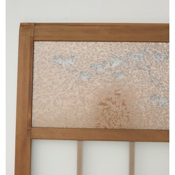 蔦模様 ガラス戸 3枚1組　GD0169YD 上は　にかわガラス