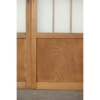 蔦模様 ガラス戸 3枚1組　GD0169YD 