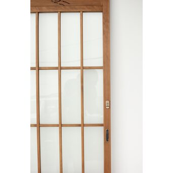 蔦模様 ガラス戸 3枚1組　GD0169YD 