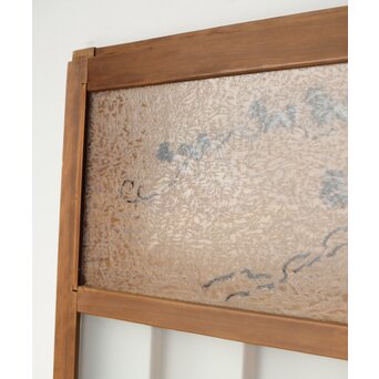 蔦模様 ガラス戸 3枚1組　GD0169YD 