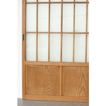 蔦模様 ガラス戸 3枚1組　GD0169YD 