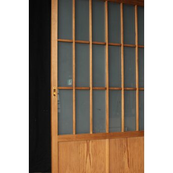 蔦模様 ガラス戸 3枚1組　GD0169YD 