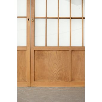 蔦模様 ガラス戸 3枚1組　GD0169YD 