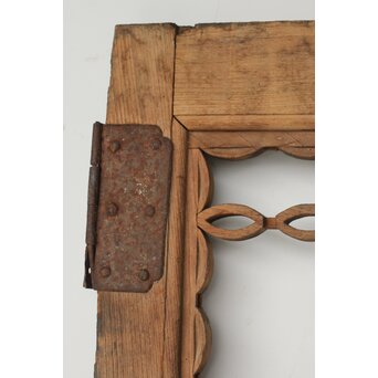 七宝繋組子 唐戸　W092 金具との調和も美しいです