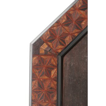 寄木の八角火鉢/瓶掛　X405 