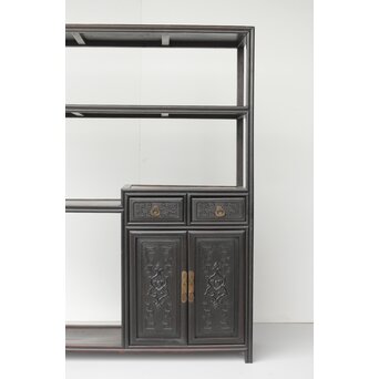 明清家具紅木紫檀意 唐木 博古架 違棚/飾棚　X406 