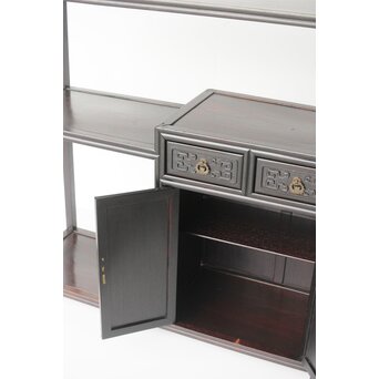 明清家具紅木紫檀意 唐木 博古架 違棚/飾棚　X406 