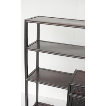 明清家具紅木紫檀意 唐木 博古架 違棚/飾棚　X406 ラインが細く　品が良いです