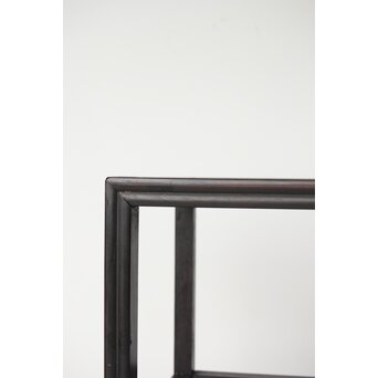 明清家具紅木紫檀意 唐木 博古架 違棚/飾棚　X406 全てに面取り