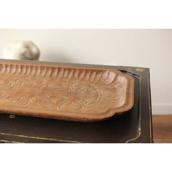 アイヌ イタ 煎茶盆　X408 