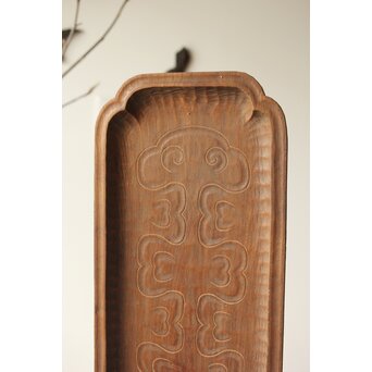 アイヌ イタ 煎茶盆　X408 