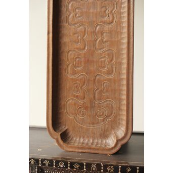 アイヌ イタ 煎茶盆　X408 