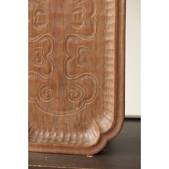 アイヌ イタ 煎茶盆　X408 