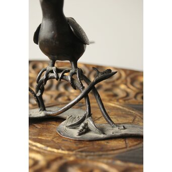 古銅 鳥香炉　M355 