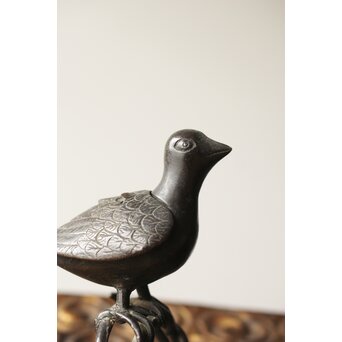 古銅 鳥香炉　M355 