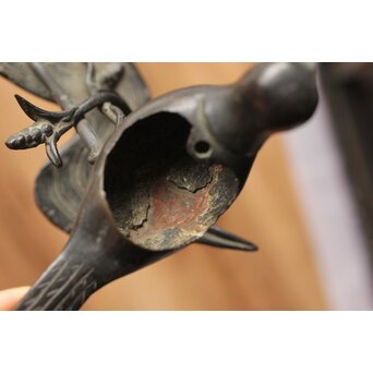 古銅 鳥香炉　M355 