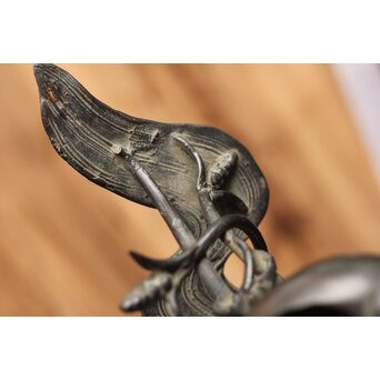 古銅 鳥香炉　M355 