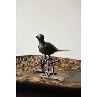 古銅 鳥香炉　M355 