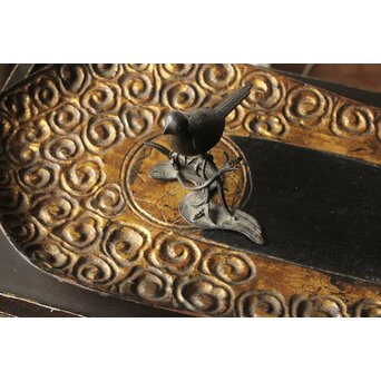 古銅 鳥香炉　M355 