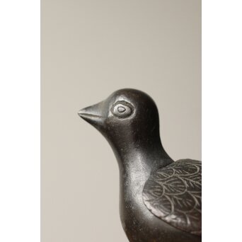 古銅 鳥香炉　M355 