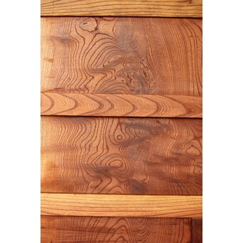 上杢 欅一枚板蔵戸　W093Y 